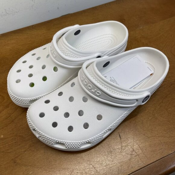 🌼🌼Crocs Classic Clogs White For Women And Men🌼🌼 - Picture 1 of 4